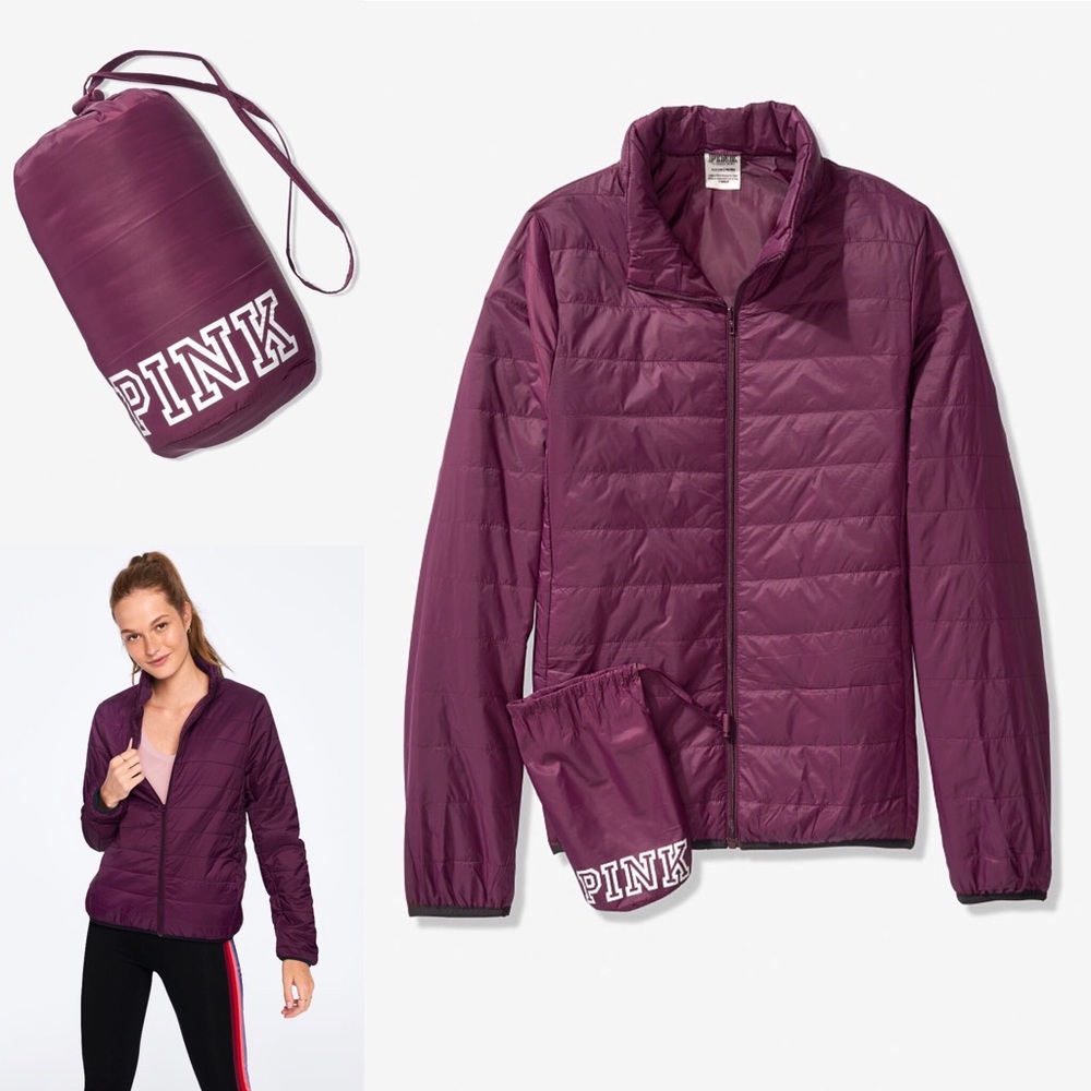 PINK VS 💕Packable Puffer